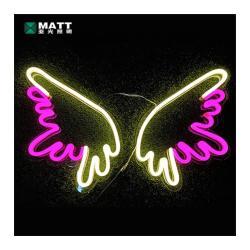 Светодиодные неоновые вывески "Angel Wings" на заказ (арт. 13121051)