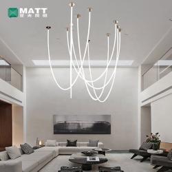 Висюча светодиодная лампа с неоновым гибким шнуром (DC24v, D18, D22) с гарантией 3 года (арт. 13121059)