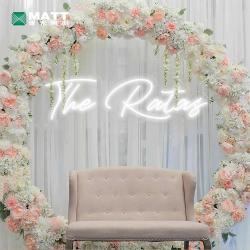 Неоновая вывеска с именем на заказ для спальни или свадьбы, стендовая LED неоновая вывеска (арт. 13121074)