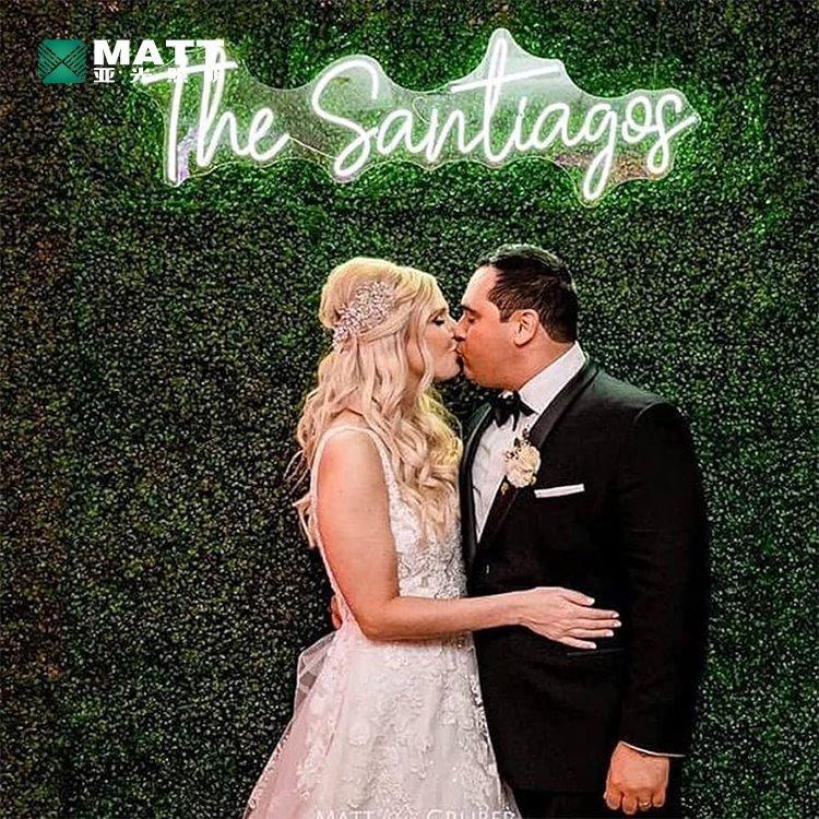 Неоновая вывеска с именем на заказ для спальни или свадьбы, стендовая LED неоновая вывеска (арт. 13121074)