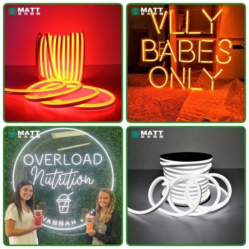 МАТТ 2022 гибкая неоновая лента DC 12V, модный LED DMX, неоновая вывеска для наружного и внутреннего монтажа (арт. 13121129)