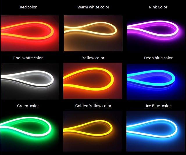 МАТТ низкая цена, без минимального заказа, кастомная гибкая силиконовая 24V трубка для неоновой ленты, белое стекло с диммером (арт. 13121133)