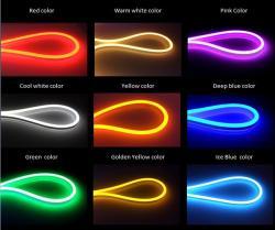 МАТТ низкая цена, без минимального заказа, кастомная гибкая силиконовая 24V трубка для неоновой ленты, белое стекло с диммером (арт. 13121133)