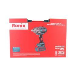 Ударный гайковерт Ronix 8675, 20V, бесщеточный, 1/2 дюйма, 1000Нм (арт. 3112785)