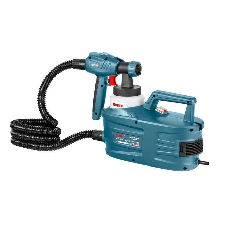 Электрический краскопульт Ronix HVLP, 1000 мл, 1395, портативный, ручной (арт. 25-18031112)