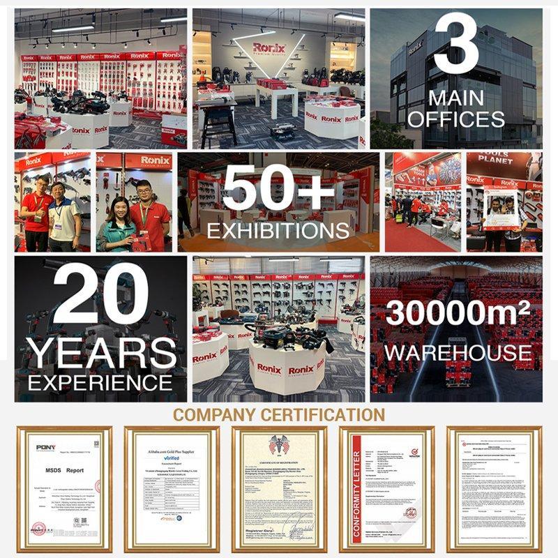 Краскопульт Ronix 1365, 650 Вт, 800 мл, насадка 1.8-2.6 мм (арт. 25-18031115)