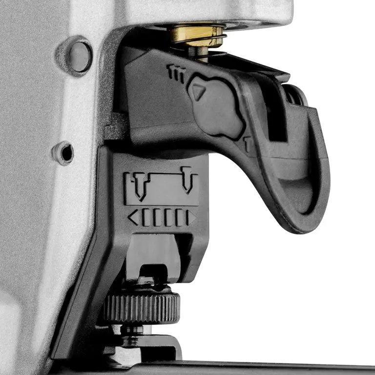 Пневмостеплер Ronix RA-T50, мощный и легкий, 263x296x78 мм, для каркасов стен, поддонов и ящиков (арт. 25-18031131)