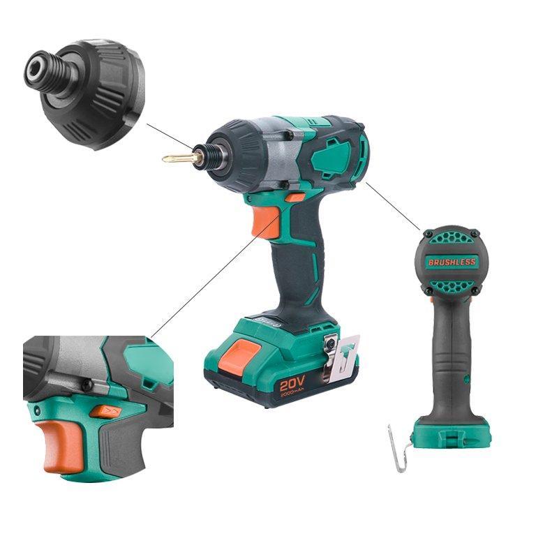 Бесщеточная аккумуляторная отвертка Ronix, 20V, мощная и надежная, для DIY и профессионалов (арт. 25-18031144)