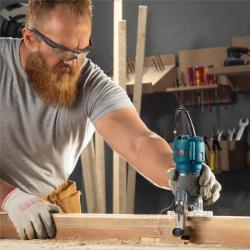 Фрезер для обработки древесины Ronix 7103, 550 Вт, 6 мм, мощный двигатель для эффективной работы (арт. 25-18031149)