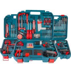 Набор инструментов Ronix RS-8013, аккумуляторная дрель-шуруповерт, универсальный комплект (арт. 25-18031167)