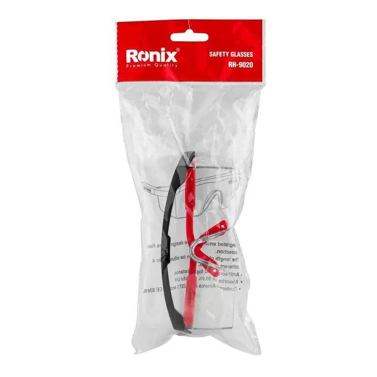 Защитные очки Ronix RH-9020, из устойчивого к царапинам поликарбоната (арт. 25-18031183)
