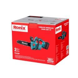 Аккумуляторная цепная пила Ronix 8651, 20V, 25 см, мощная и портативная (арт. 25-18031210)