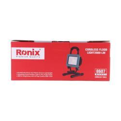 Переносной прожектор Ronix 8607, 20V, 30 Вт, для уличных работ (арт. 25-18031228)