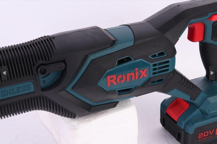 Аккумуляторная сабельная пила Ronix 8904, 20V, бесщеточная, 3000 об/мин (арт. 25-18031241)
