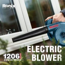 Электрический воздуходув Ronix, 500 Вт, 220V, мощный инструмент (арт. 25-18031258)