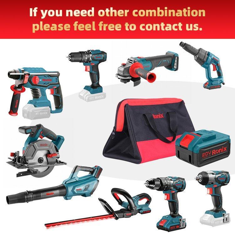 Комплект инструментов Ronix 89 Series, 20V, универсальный набор электроинструментов (арт. 25-18031279)
