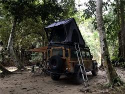 Автомобильная палатка Ronix, жесткий алюминиевый корпус, треугольная, для кемпинга (арт. 25-18031286)