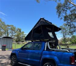 Палатка на крышу автомобиля Ronix, для 4 человек, алюминиевая, жесткий корпус (арт. 25-18031290)