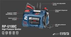 Бензиновая автомойка Ronix RP-U100, высокое давление, для профессионального использования (арт. 25-18031435)