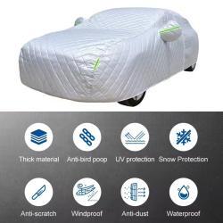 Водонепроницаемый автомобильный чехол Ronix, защита от солнца и пыли, серебристый (арт. 25-18031446)