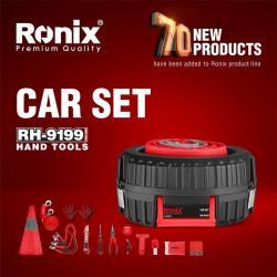 Автомобильный аварийный набор Ronix RH-9199, 14 предметов, для безопасности на дороге (арт. 25-18031498)