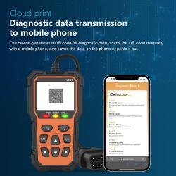 Диагностический сканер Ronix, универсальный, для всех автомобилей (арт. 25-18031512)