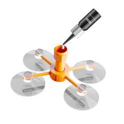 Набор для ремонта стекол Ronix, для устранения царапин и трещин (арт. 25-18031525)