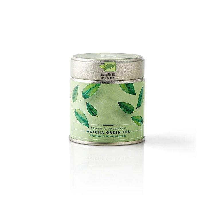 Чистый порошок матча в упаковке из банки с частной маркой, церемониальный класс 6A (арт. 1312739)