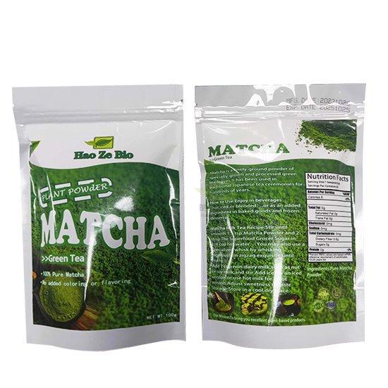 Оптовая цена на порошок матча зеленого чая, частная марка, 100 г (арт. 1312741)