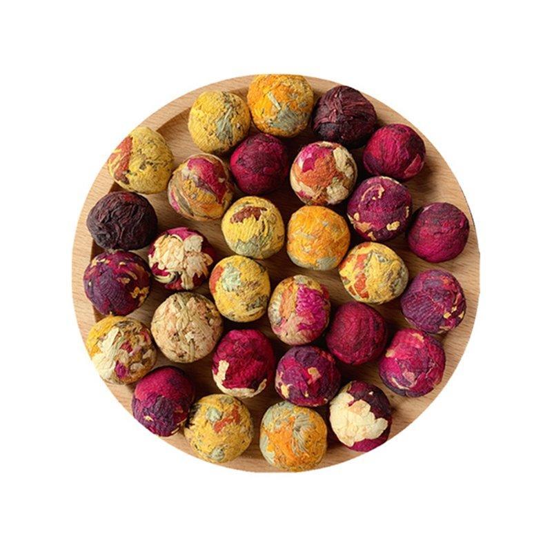 Цветущий чай в шариках органический сухой чай из розеллы (арт. 1312762)