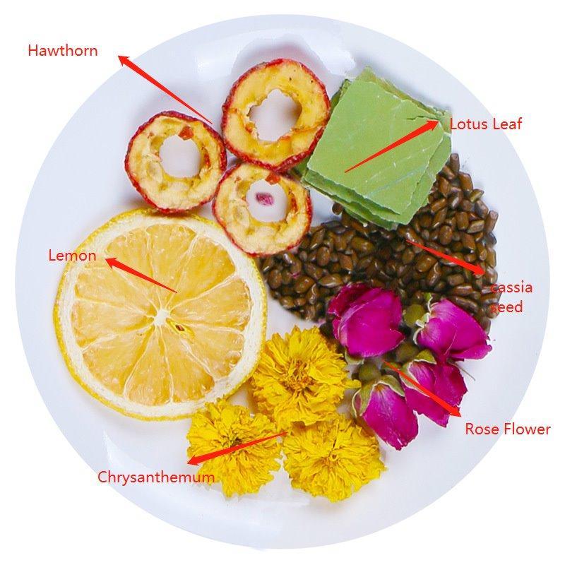 Чай из сухих трав с лимоном и лотосом для здоровья (арт. 1312769)