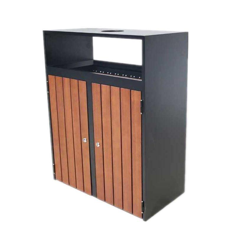 Декоративная урна с двумя отделениями, из композитного материала, для тематических парков (арт. 3112482)