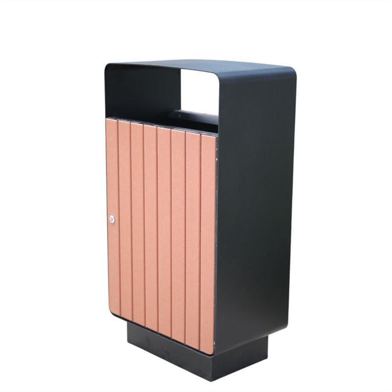 Большая коммерческая урна, деревянная, для улиц и общественных зон (арт. 3112486)