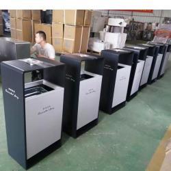 Декоративная оцинкованная урна для мусора, стильный дизайн, для улицы и парка (арт. 3112434)