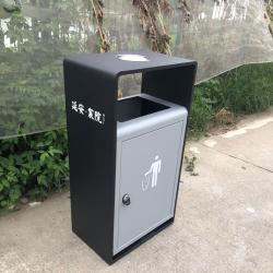 Декоративная оцинкованная урна для мусора, стильный дизайн, для улицы и парка (арт. 3112434)