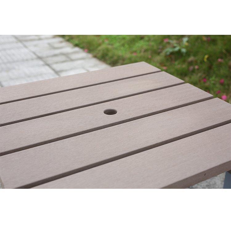 Квадратный деревянный стол, 30x46 дюймов, для ресторанов и кафе, уличное использование (арт. 3112449)