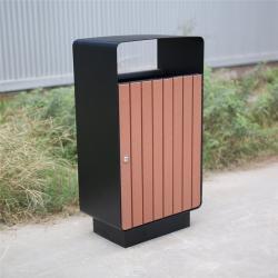 Большая коммерческая урна, деревянная, для улиц и общественных зон (арт. 3112486)
