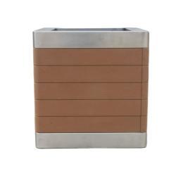 Кашпо из дерева, большое, для парков и улиц, прочный стиль (арт. 3112495)