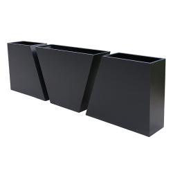 Металлическое кашпо нестандартной формы, для улиц и садов, большой размер (арт. 3112502)