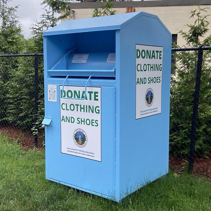 Урна для переработки текстиля, из оцинкованной стали, для общественного использования (арт. 3112505)