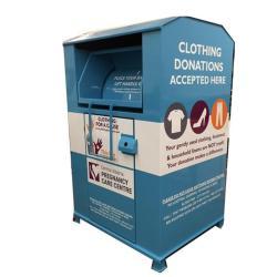 Урна для одежды, металлическая, для продажи, переработки и благотворительности (арт. 3112512)