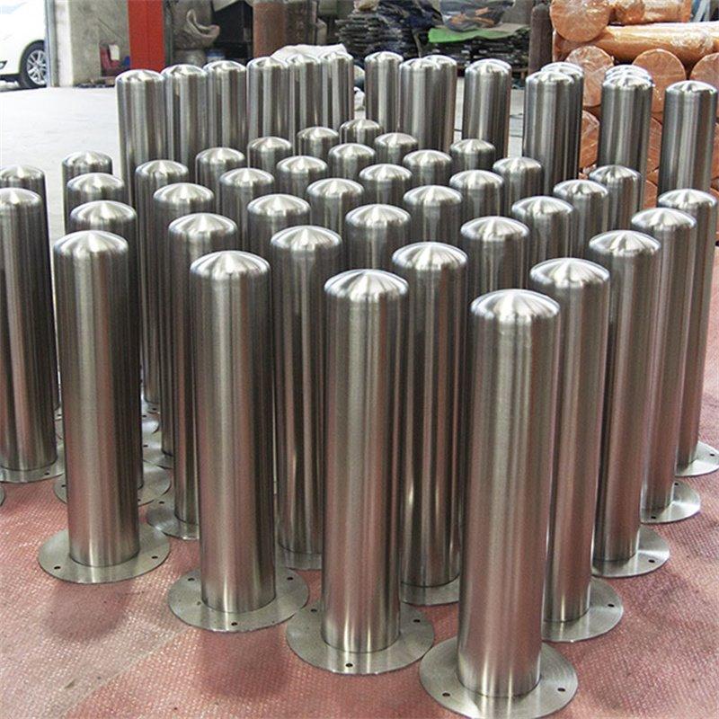 Металлический дорожный барьер с замком, для тротуаров и парковок, из нержавеющей стали (арт. 3112521)