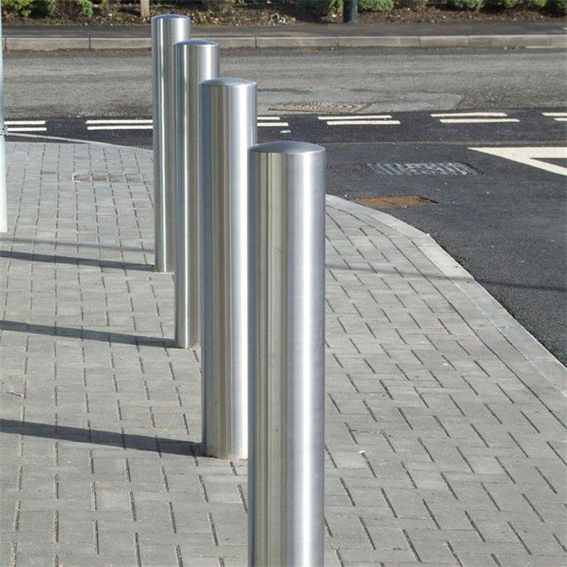 Круглый металлический дорожный барьер, для тротуаров и парковочных зон, прочный дизайн (арт. 3112522)