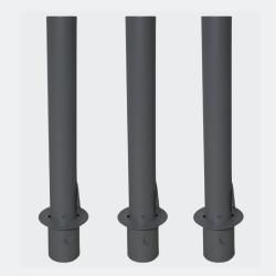 Металлический барьер, для защиты пешеходов, для тротуаров и парковок, противоударный дизайн (арт. 3112526)