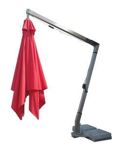 Квадратный гигантский зонт с бахромой, для пляжей и ресторанов, винтажный стиль (арт. 3112540)