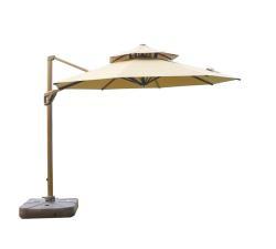 Кантилеверный зонт 11 футов, с алюминиевой основой и тканью морского класса (арт. 3112549)