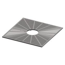 Круглая алюминиевая решётка для деревьев, для тротуаров и улиц, тяжёлый стиль (арт. 3112556)