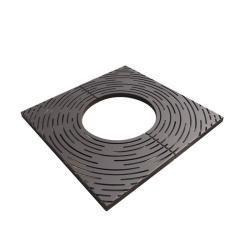 Решётка для деревьев, квадратная, для улиц и тротуаров, высокое качество (арт. 3112559)