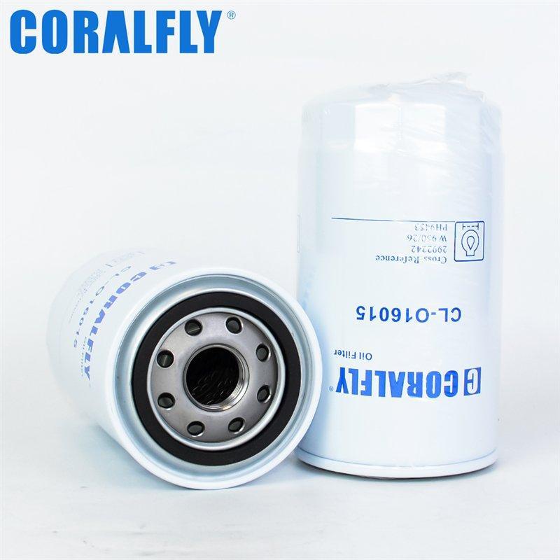 Масляный фильтр Coralfly 2992242 LF16015 P550520 BT7237 SO10038 для двигателя (арт. 25-2041775)