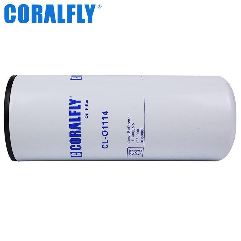 Масляный фильтр Coralfly P553000 LF16015 LF14000NN для грузовиков и спецтехники (арт. 25-2041778)